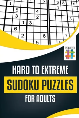 Produktbild von Hard to Extreme Sudoku Puzzles for Adults