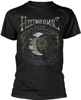 Image de Fleetwood Mac - "Sisters Of The Moon" T-shirt pour homme/femme unie PH630 (L) (Noir)