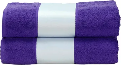 Produktbild von A&R AR081 | Badetuch SUBLI-Me® Bath Towel, 70 x 140 cm - Farbe: Purple - Größe: 70 x 140 cm