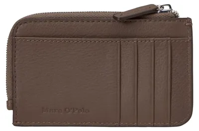 Produktbild von Marc O'Polo Geldbörse Florica Leather Zip Wallet Faded Brown taupe