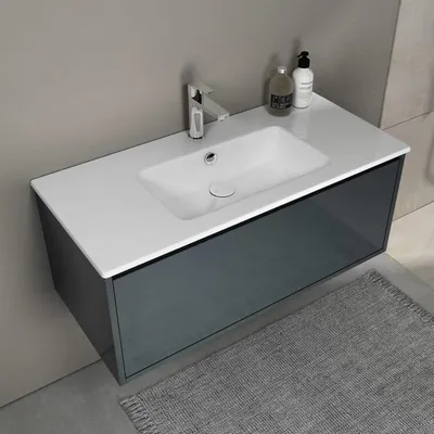 Produktbild von Loft Waschtisch mit Unterschrank 100 cm, 1 Auszug