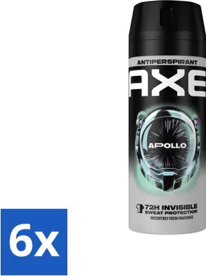 Produktbild von Ax Antitranspirant Spray Apollo 150 ml - Vorteilspack - 6 Stücke