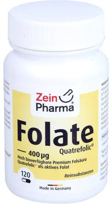 Obrázok produktu pre Folát (štvormocný) 400 ug, 120 St KAP