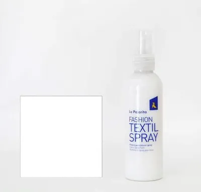 Produktbild von La Pajarita Textilfarbe Spray 100ml Kokosweiß für Bastelprojekte