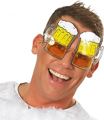 Produktbild von Mottoland Brille Bierglas, Kostüm Zubehör
