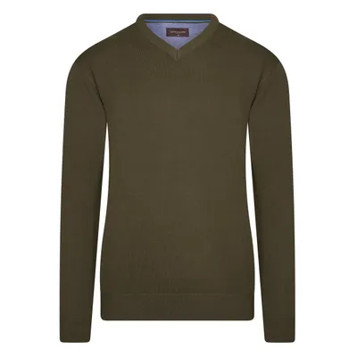 Produktbild von Cappuccino Italia Pullover Army Grun - Große XXL
