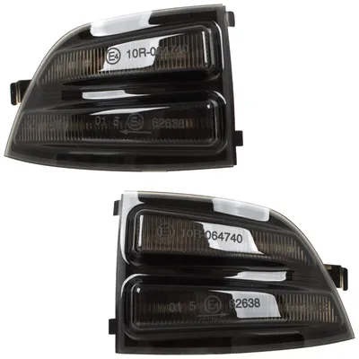 Immagine prodotto di Ford Focus II 04-08 Indicatori di direzione sinistro + destro negli specchietti esterni, oscurati, LED dinamici, 2 pezzi