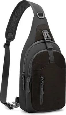 Imagen del producto de Bolsa de hombro Famanu con correa ajustable, ideal para actividades al aire libre y ciclismo