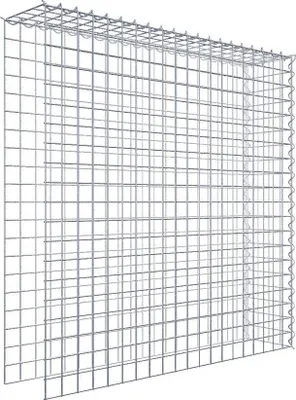 Produktbild von Anbaugabione Typ 4 100 cm x 100 cm x 20 cm (L x H x T), Maschenweite 5 cm x 5 cm, Spirale