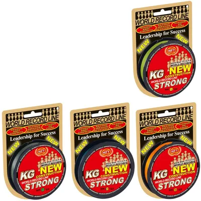 Produktbild von WFT KG STRONG Schnur 300m 0,25mm 39kg, Farbe:multicolor