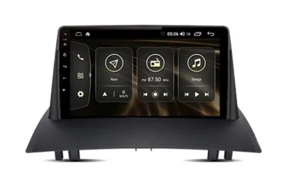 Obrázek produktu pro Junsun 9" Autorádio Renault Megane 2 2002-2009 Android s GPS navigací, WIFI, USB, Bluetooth, Android rádio Renault Megane 2002 2003 2004 - 2009 Výkon: 2GB RAM + 32GB ROM