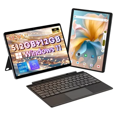 Imagen del producto de Tableta CHUWI Hi10 Max - Procesador Intel N100 Quad Core Pantalla 12.96" Windows 11 12G+512G Batería 4800mAh - Gris