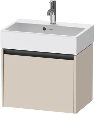 Produktbild von Duravit Ketho.2 Wastafelonderkast 58,4x39x44 cm Supermat Taupe