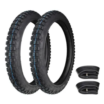 Image de 2x pneus Enduro Motocross Citomerx D982 2.25-17 (2 1/4 x 17) 33L TT + chambre à air