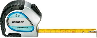 Immagine prodotto di GEDORE 4534-5 Metro a nastro in acciaio 5 m, 6698060
