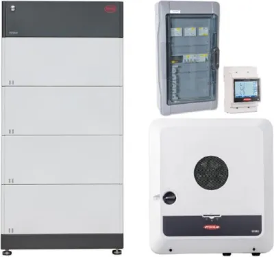 Produktbild von 0% MwSt. Speicherpaket BYD HVM 11kWh + Fronius Symo GEN24 6.0 kW Plus BACKUP