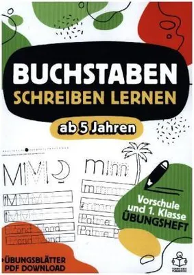 Produktbild von Vorschulheft - Buchstaben schreiben lernen ab 5 Jahren