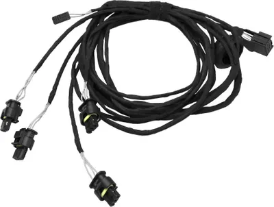 Image de Faisceau de câbles original Kufatec capteur PDC OPS pare-chocs arrière pour VW Golf 5 Scirocco