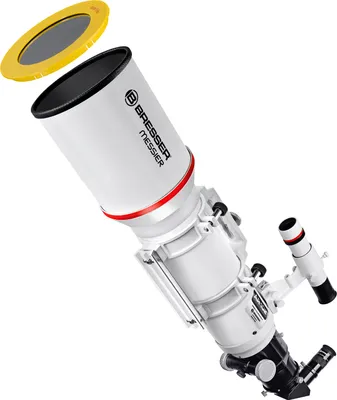 Produktbild von Bresser Messier Teleskop AR-102s/600 Optischer Tubus mit 2,5 Zoll Hexafoc-Okularauszug, universeller Edelstahl-Klemmfläche für Montierungen, optimierter Sucherhalterung und Kamerahalter, weiß