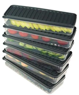 Produktbild von Omgoods – Set aus 6 stilvollen Aufbewahrungsboxen für die Küche