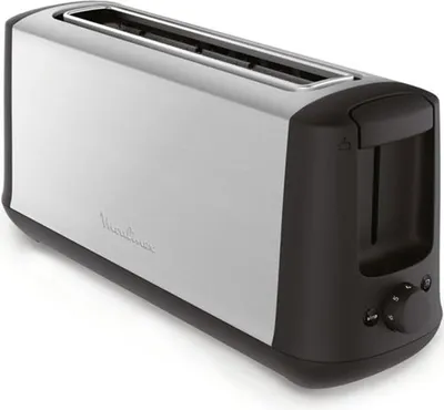 Produktbild von Moulinex LS340811, 1 Scheibe(n), Schwarz, Edelstahl, Edelstahl, Drehregler, 1000 W