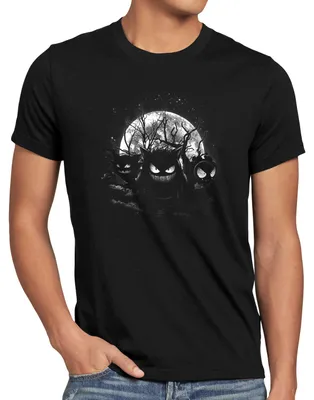 Produktbild von style3 Moonlight Ghosts Herren T-Shirt
