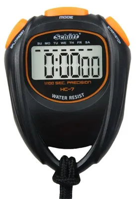Produktbild von Stoppuhr HC-7 mit robustem Gehäuse, gutem Druckpunkt, Uhrmodus, Datum und Alarm