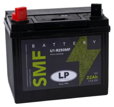 Immagine prodotto di Batteria 12V 22Ah per tosaerba trattore LB U1-R250MF