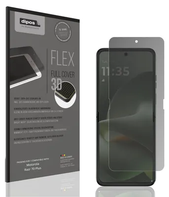 Image de Full Cover Privacy Film pour Motorola Razr 70 Plus Innenseite Film de protection visuelle ecrán