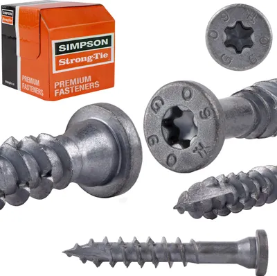 Produktbild von Schrauben für Zimmermannsverbindungen SSF 10,0x60mm