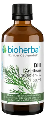 Obrázek produktu pro Kopr – tinktura kapky – 50 ml – Bioherba