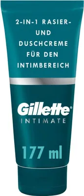Produktbild von Gillette Intimate Reinigungs- und Rasiercreme für den Intimbereich