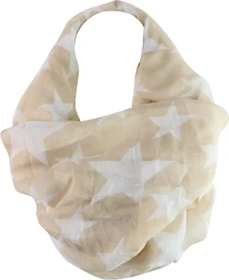 Produktbild von Glamexx24 Schal mit Stern Schlauchschal Damen Langschal Loop Loopschal Tuch HALSTUCH