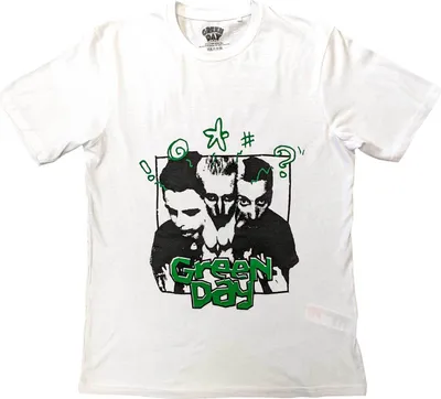 Immagine prodotto di Green Day - Maglietta "Good Riddance" per uomo/donna Unisex RO5572 (M) (Bianco)