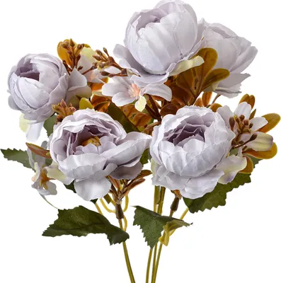 Immagine prodotto di Fiore artificiale Clayre & Eef 34 cm plastica blu