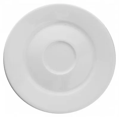 Obrázek produktu pro Lubiana Wiedeń bílý porcelanový podšálek 16 cm