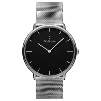 Image de Nordgreen Copenhagen - NR40SIMESIBL - Montre Bracelet - Hommes - Quartz - NATIVE