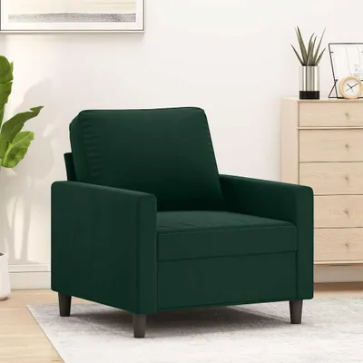 Obrázok produktu pre Tmavozelené zamatové kreslo s kovovým rámom, čalúnené, s šírkou 60 cm