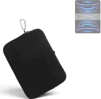Produktbild von K-S-Trade Neopren Hülle kompatibel mit Apple iPad Pro 11 (2022) Wi-Fi  Schutz Hülle Neoprenhülle Tablet-Hülle Tabletcase Tablet Schutz Gürtel