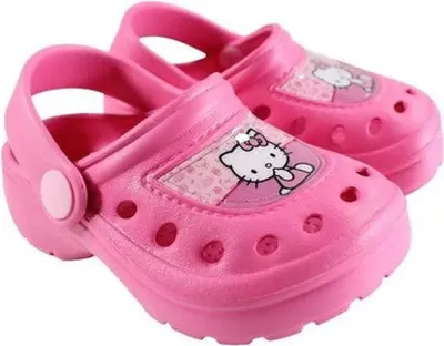 Produktbild von Hello Kitty Kinder Clogs Sandalen Badeschuhe Latschen – Pink / 31