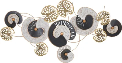 Productafbeelding van Mauro Ferretti wandhaak, 61x5,5x30,5 cm, 5 cm, zwart/bruin