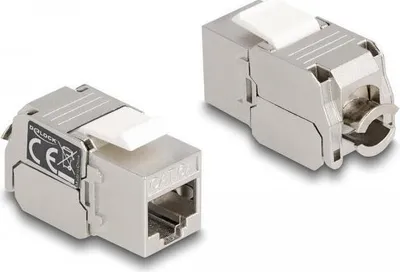 Image de Connecteur Keystone Delock - CAT 6a - RJ-45, sertissage