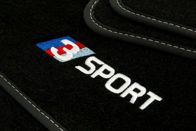 Produktbild von SPORT Velour Fußmatten Satz für BMW 3er E46 (1998-2006) - Passgenau