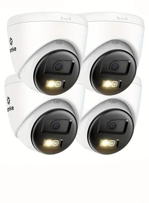 Immagine prodotto di Telecamera di sicurezza - Telecamera di sorveglianza - Telecamera IP - Telecamera da esterno - Telecamera a torretta - Risoluzione 3K 5MP