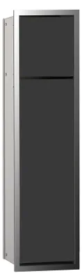 Produktbild von EMCO Emco WC-Modul ASIS 150 Unterputz, 654mm chrom/schwarz