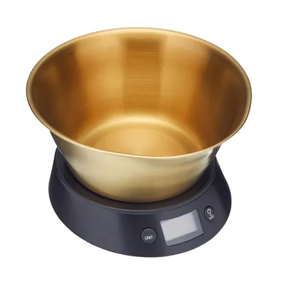 Zdjęcie produktu dla Waga kuchenna Masterclass Mcbrsscale Golden One Size / EU Plug 220V Golden One Size