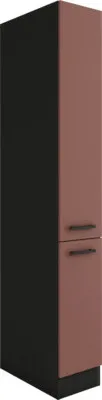 Produktbild von Optifit Apothekerschrank Nizza407 BxTxH 30 x 57,1 x 206,8 cm rostrot matt zerlegt KUNI HFZ306-9+