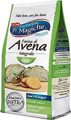 Produktbild von 6x Lo conte Le farine magiche Farina di Avena Hafer Mehl 300g