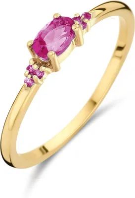 Produktbild von Jackie Gold Vintage Pink?Topaz?Ring? JKR24.450 Damenring, Ringgröße:52