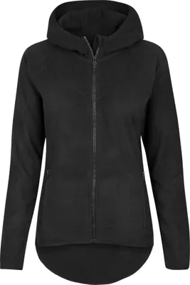 Produktbild von Urban Classics Sweatshirt mit Reißverschluss für Frauen Grusm schwarz XL